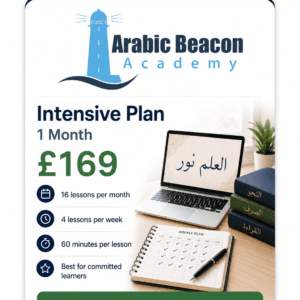 Intensive Plan – 1 Month